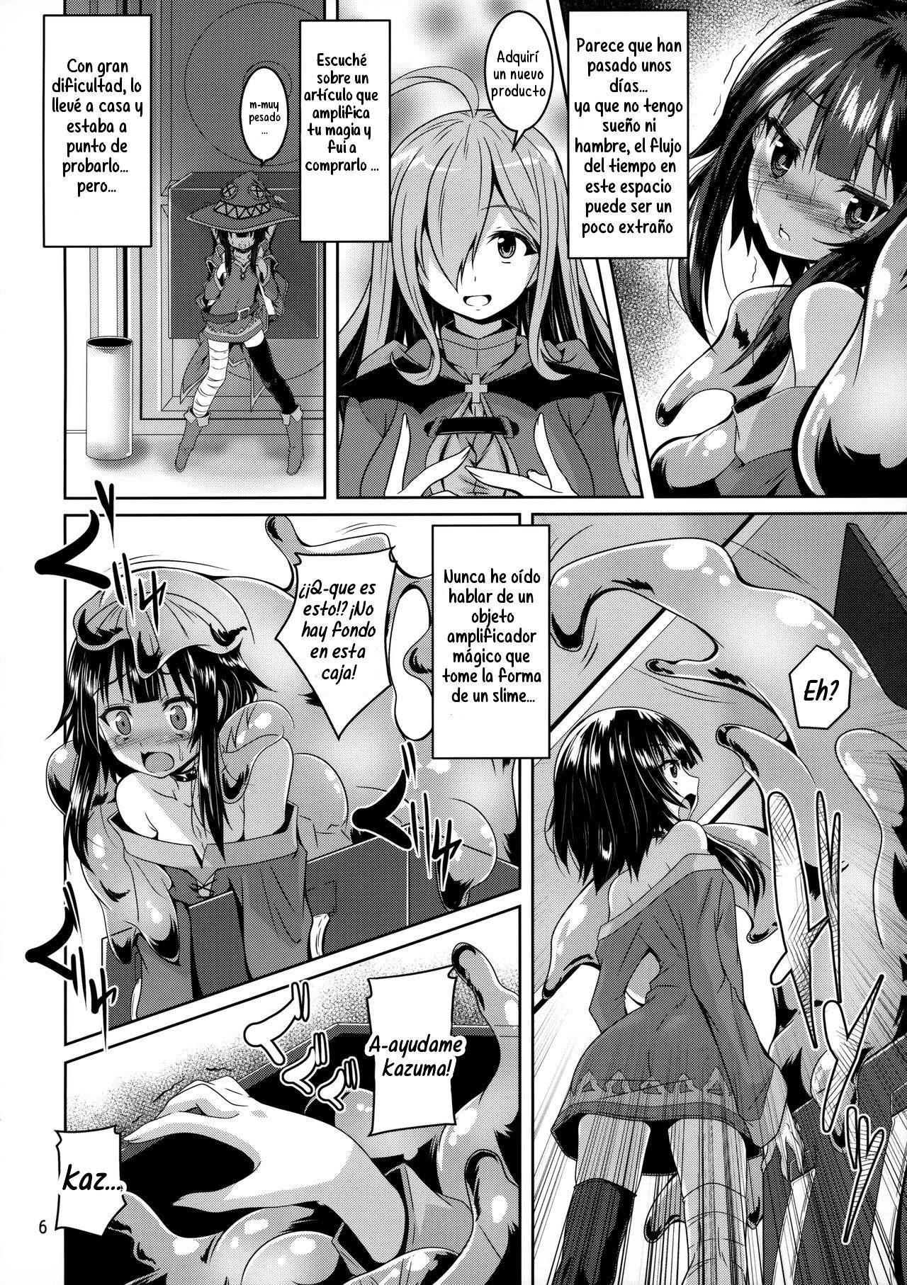 Megumin Slime-zuke! page 5 full