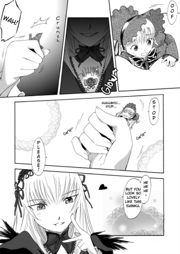 Rozen Maiden - Suigintou Size Fetish Doujin [English] cover