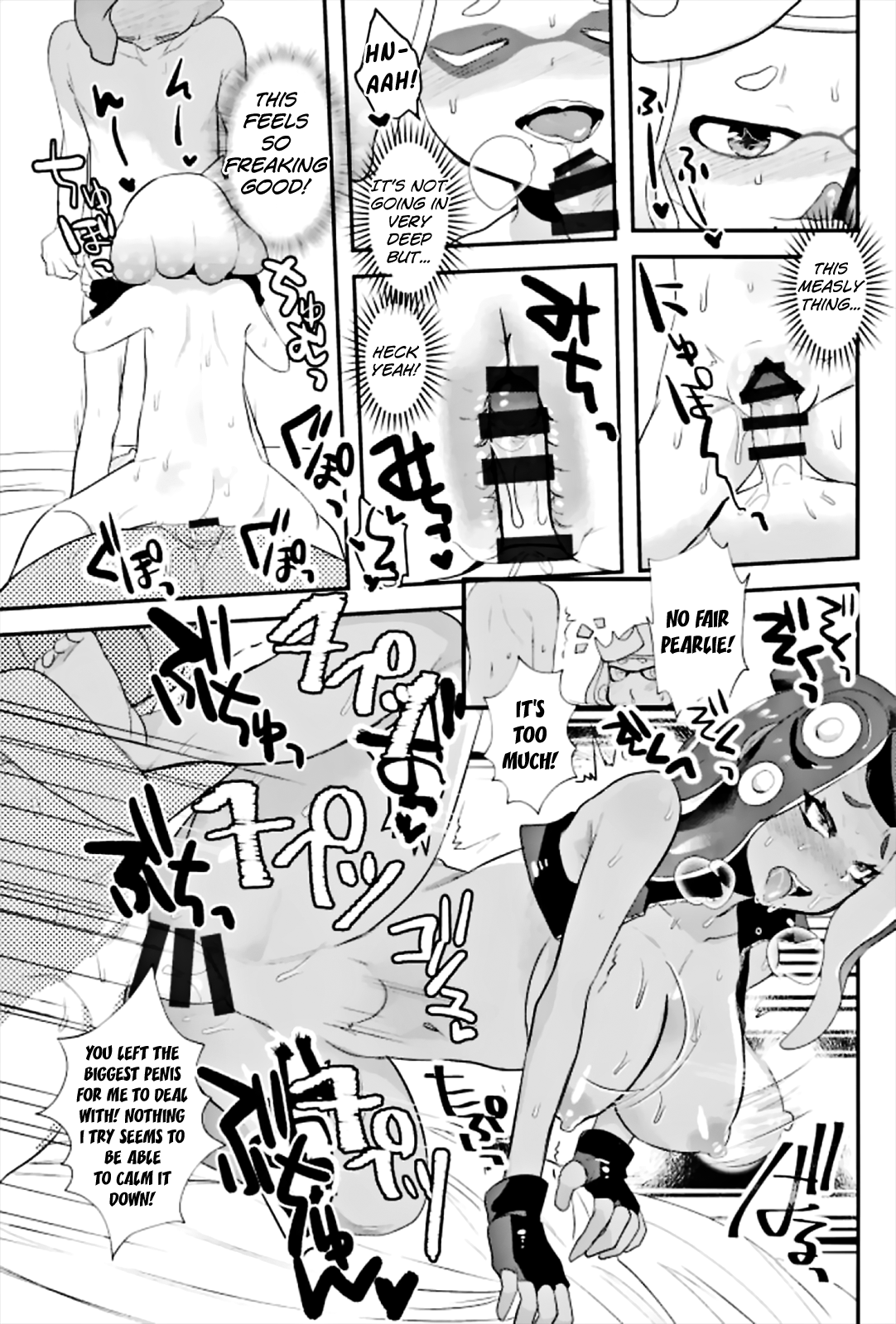 Kenshou! Ecchi ga Jouzu nano wa Hime? Iida? | Confirmation! Who's Better at Sex, Pearl? Or Marina? page 12 full