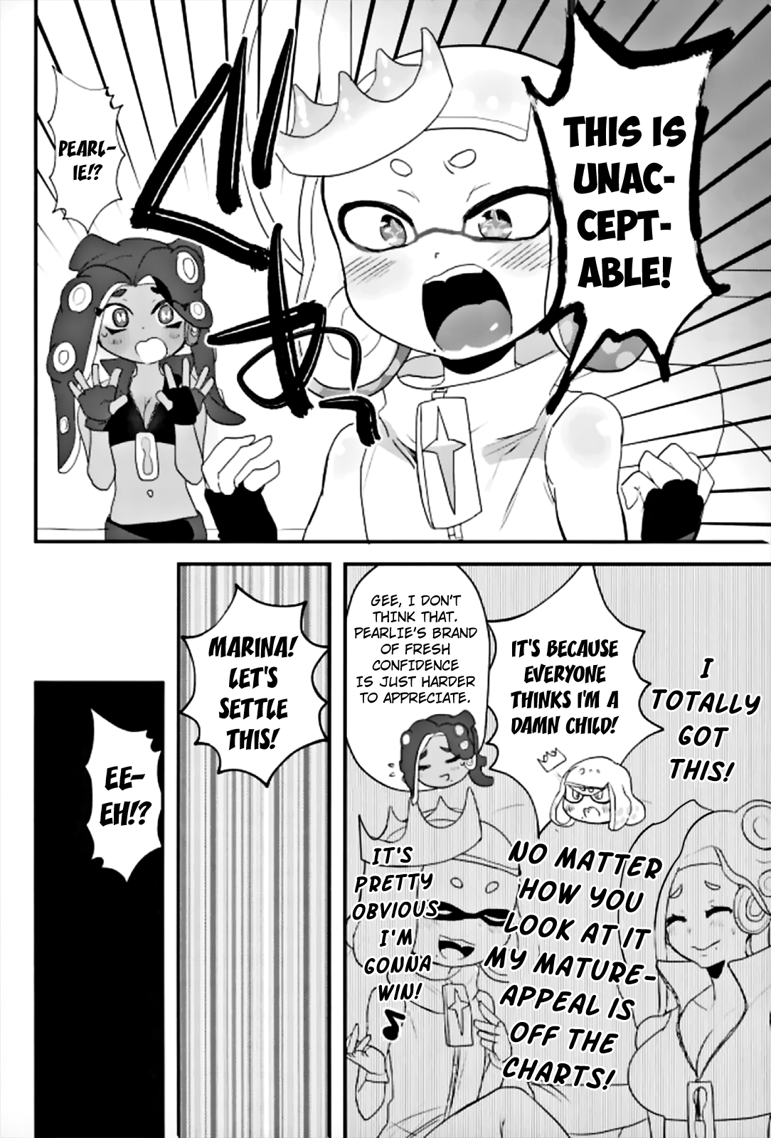 Kenshou! Ecchi ga Jouzu nano wa Hime? Iida? | Confirmation! Who's Better at Sex, Pearl? Or Marina? page 3 full