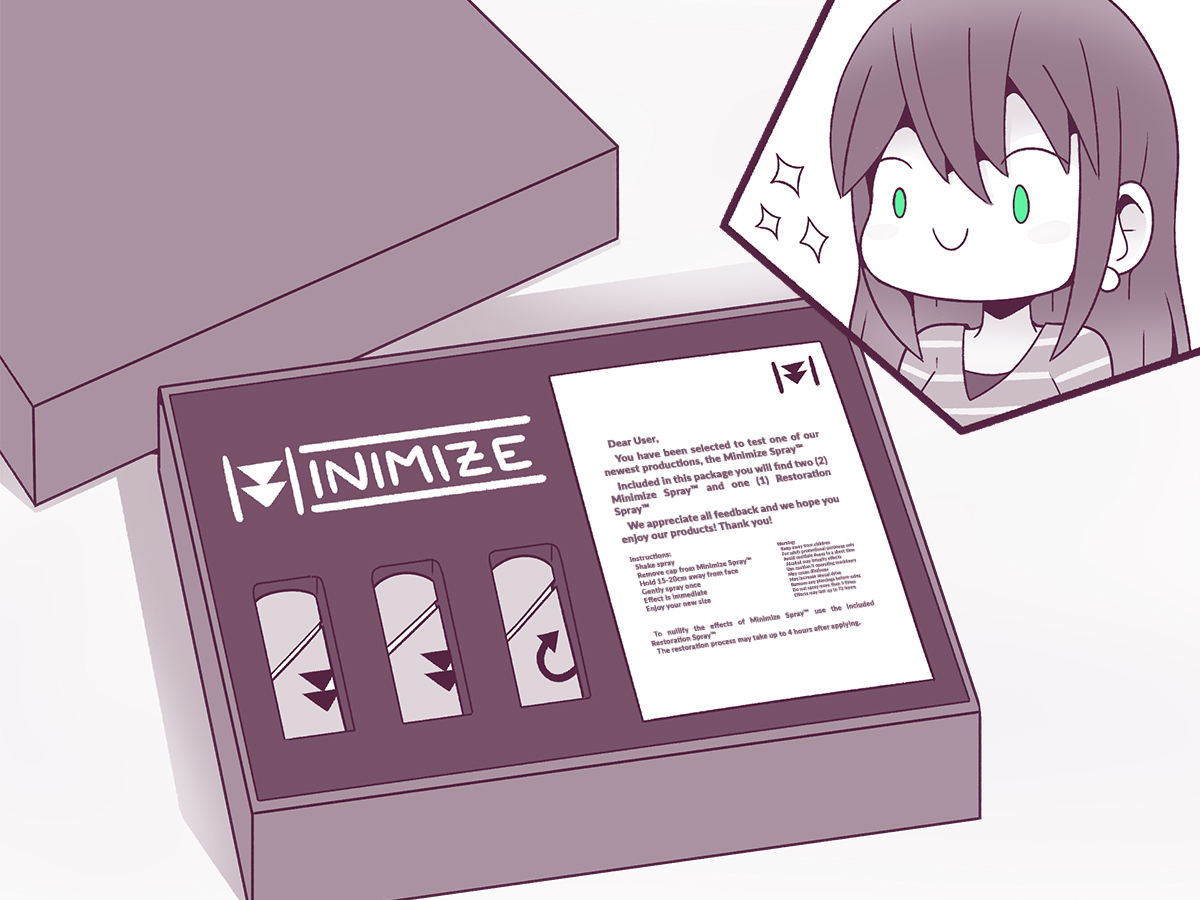 |Tall Shrink Chapter 1|  Twitter page 3 full