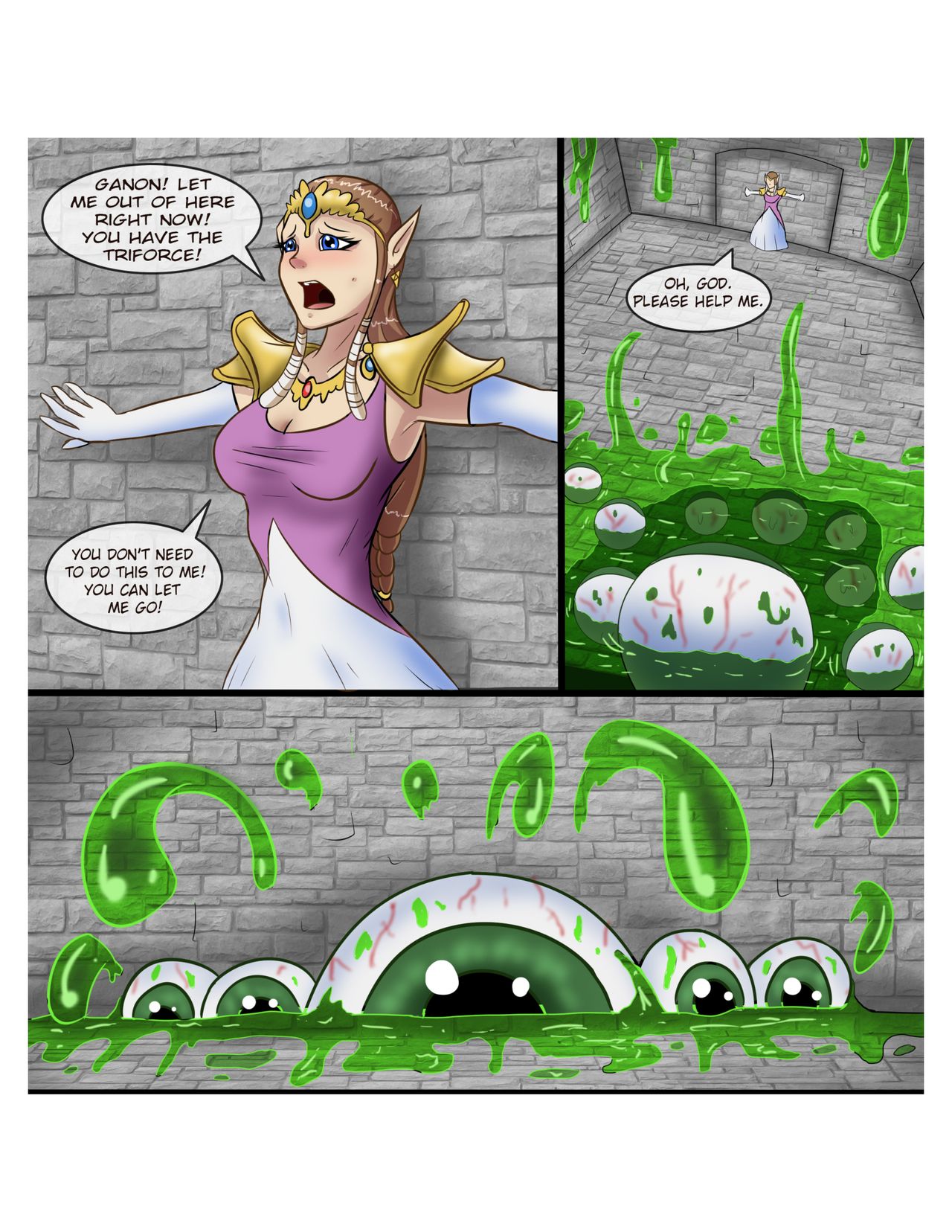 Zelda's Slimey Situation page 1 full