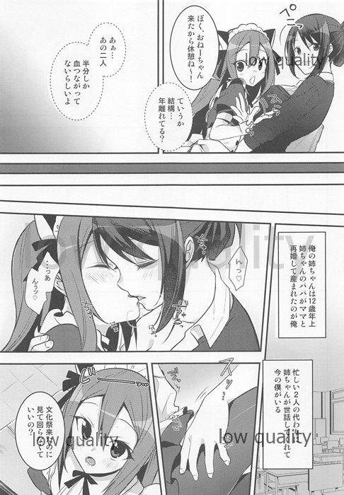 Konna Otouto ni Dare ga Shita!! page 6 full