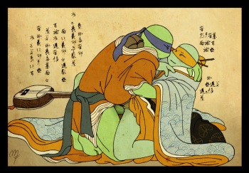[Noor] Shunga (TMNT) cover