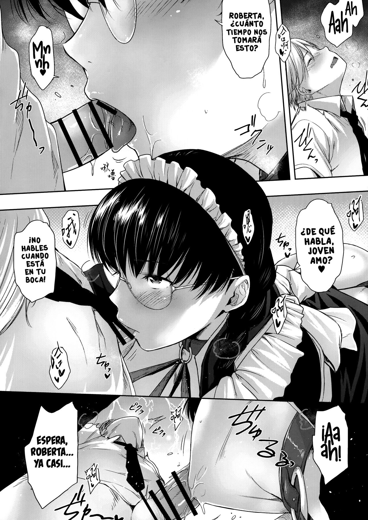 Maid no Tsutome | La sirvienta del sabueso page 8 full