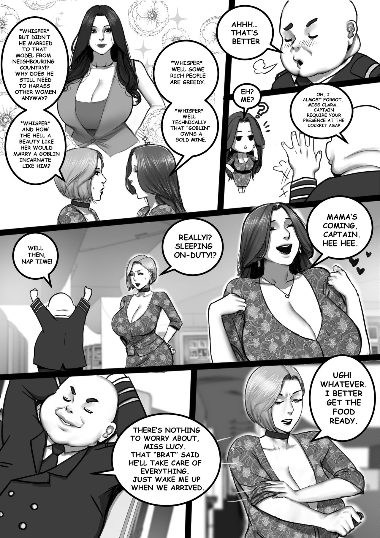 MILF AIRLINE: My Dear Mr. Pilot page 11 full