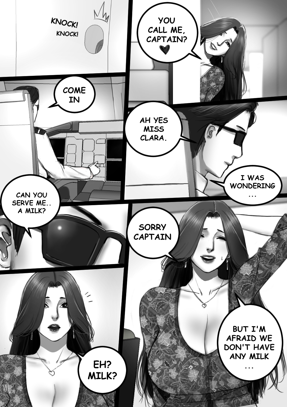 MILF AIRLINE: My Dear Mr. Pilot page 12 full