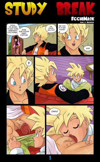 [EcchiMask/Nearphotison] Study Break (Dragon Ball Z) cover