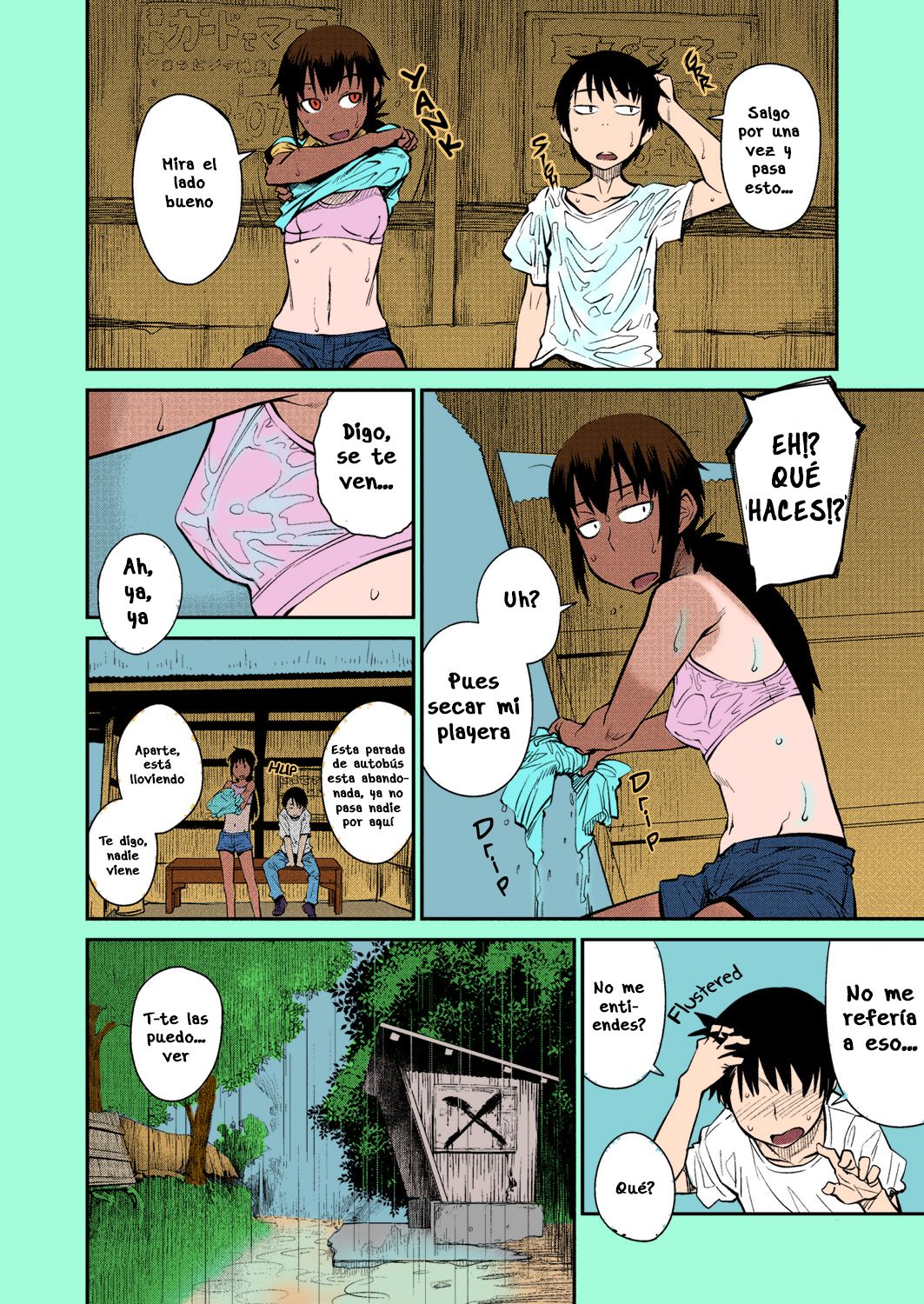 Natsu no Bus-tei | Summertime Bus Stop page 6 full