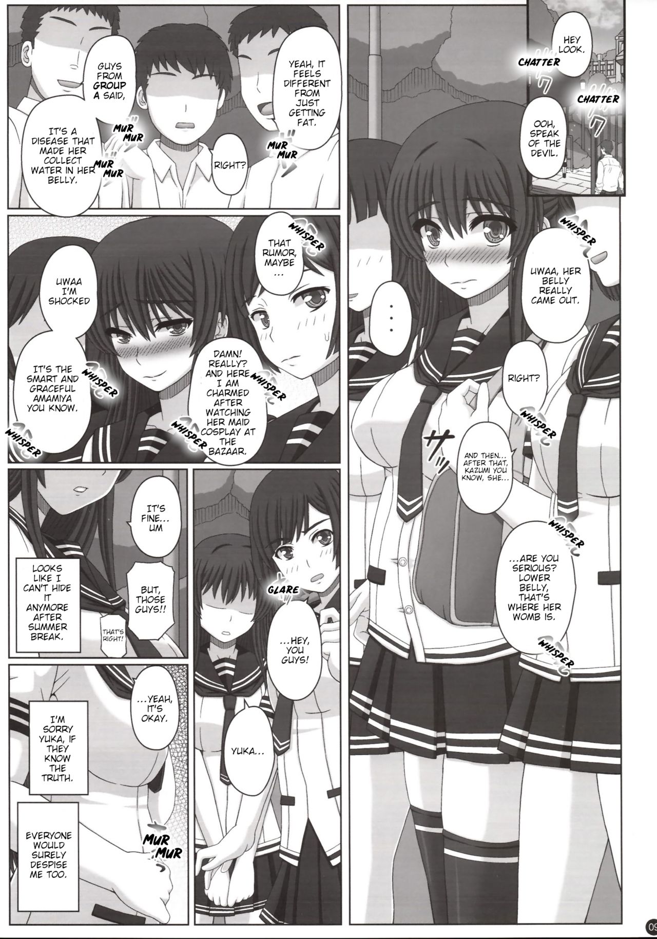 Iinchou wa Class no Ninshin Pet 3 page 8 full