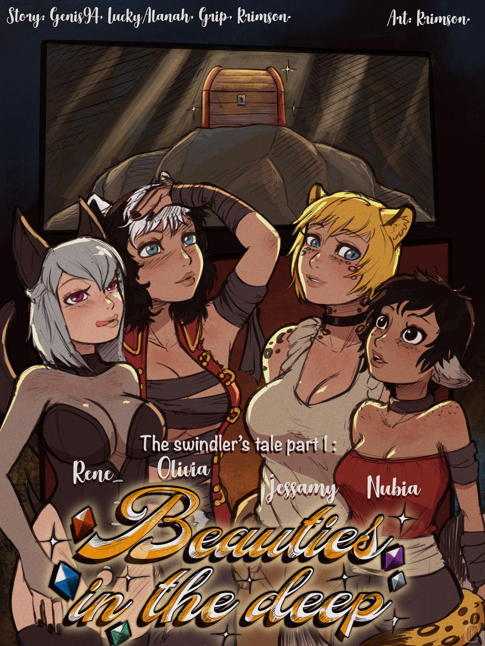 The swindler's tale part 1: Beauties in the deep page 1 full