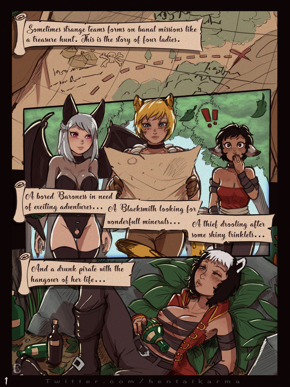 The swindler's tale part 1: Beauties in the deep page 2 full