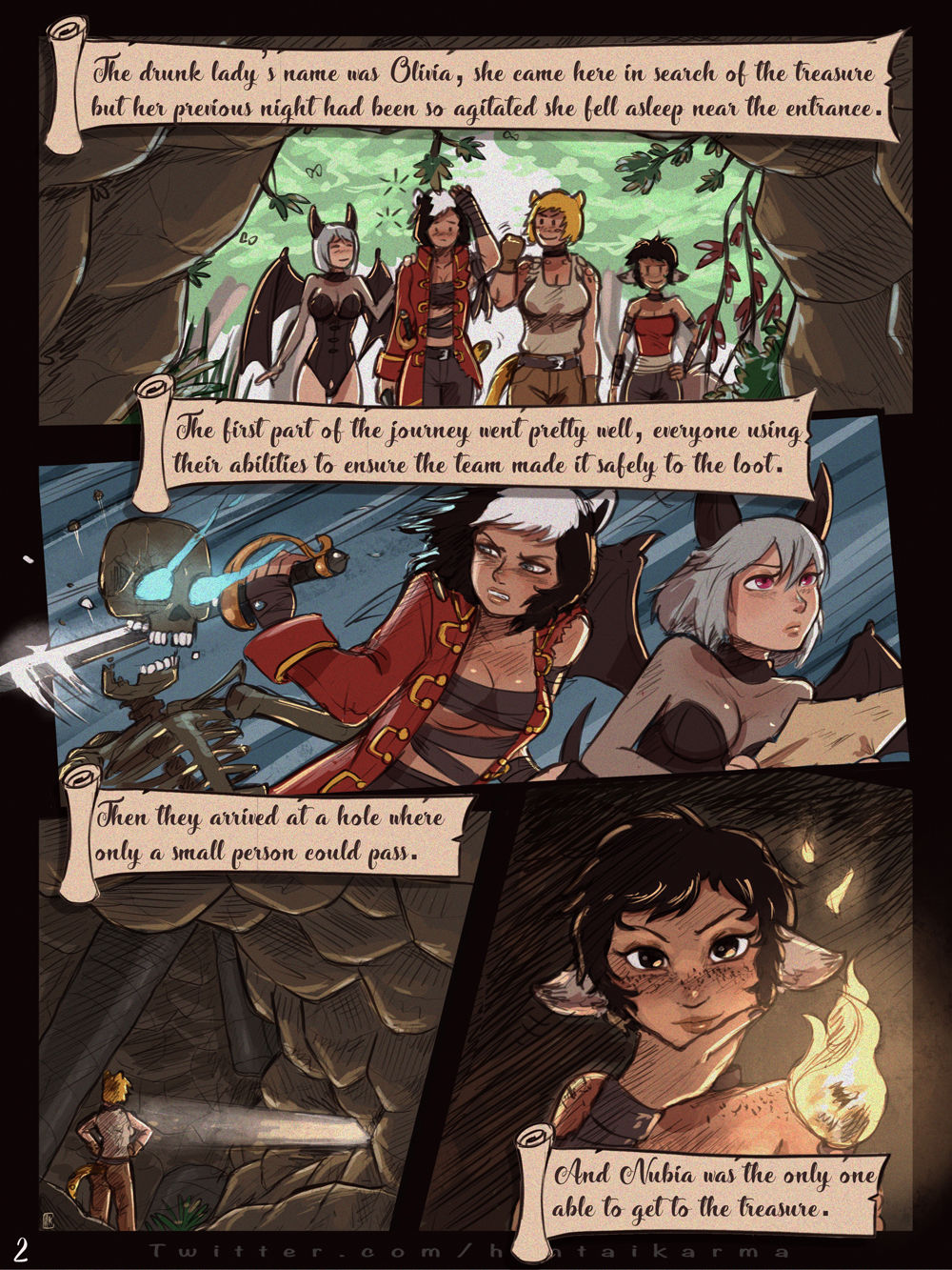 The swindler's tale part 1: Beauties in the deep page 3 full