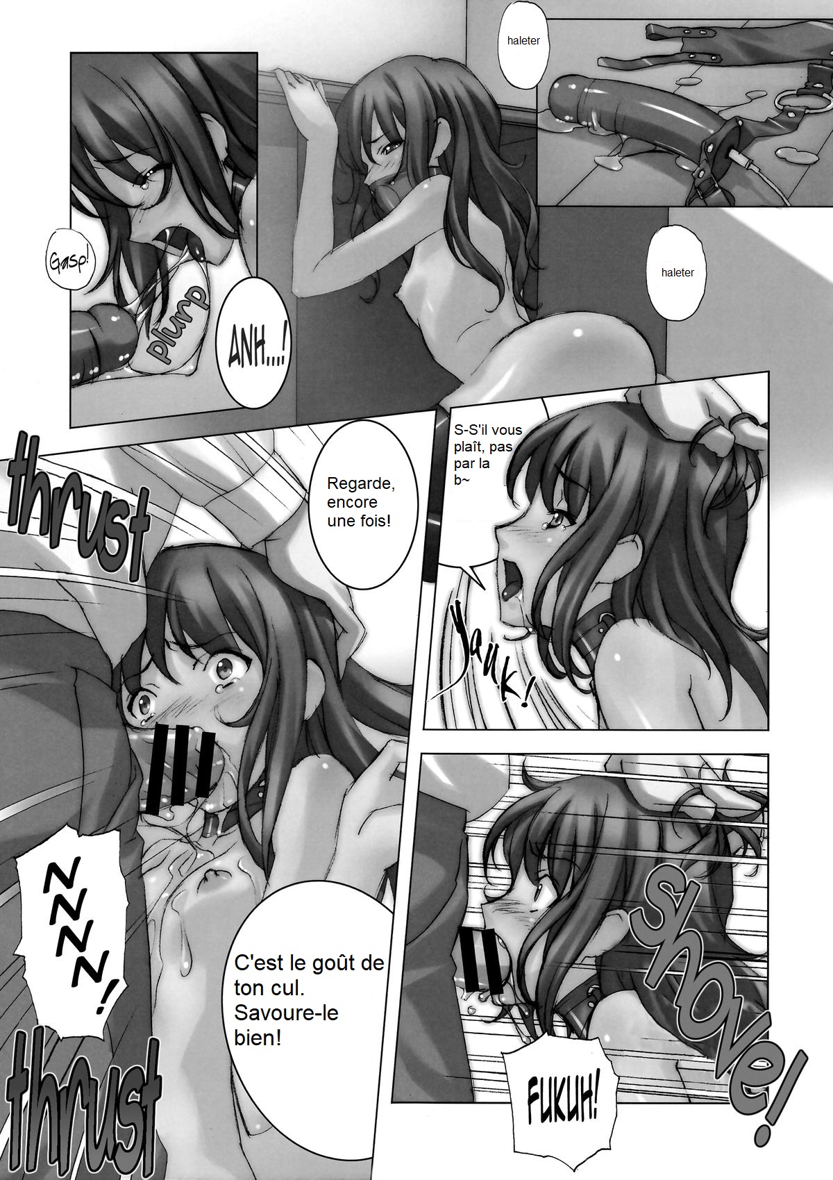 Honjitsu no Nikudorei Choukyou | Today's Flesh Slave Training page 12 full