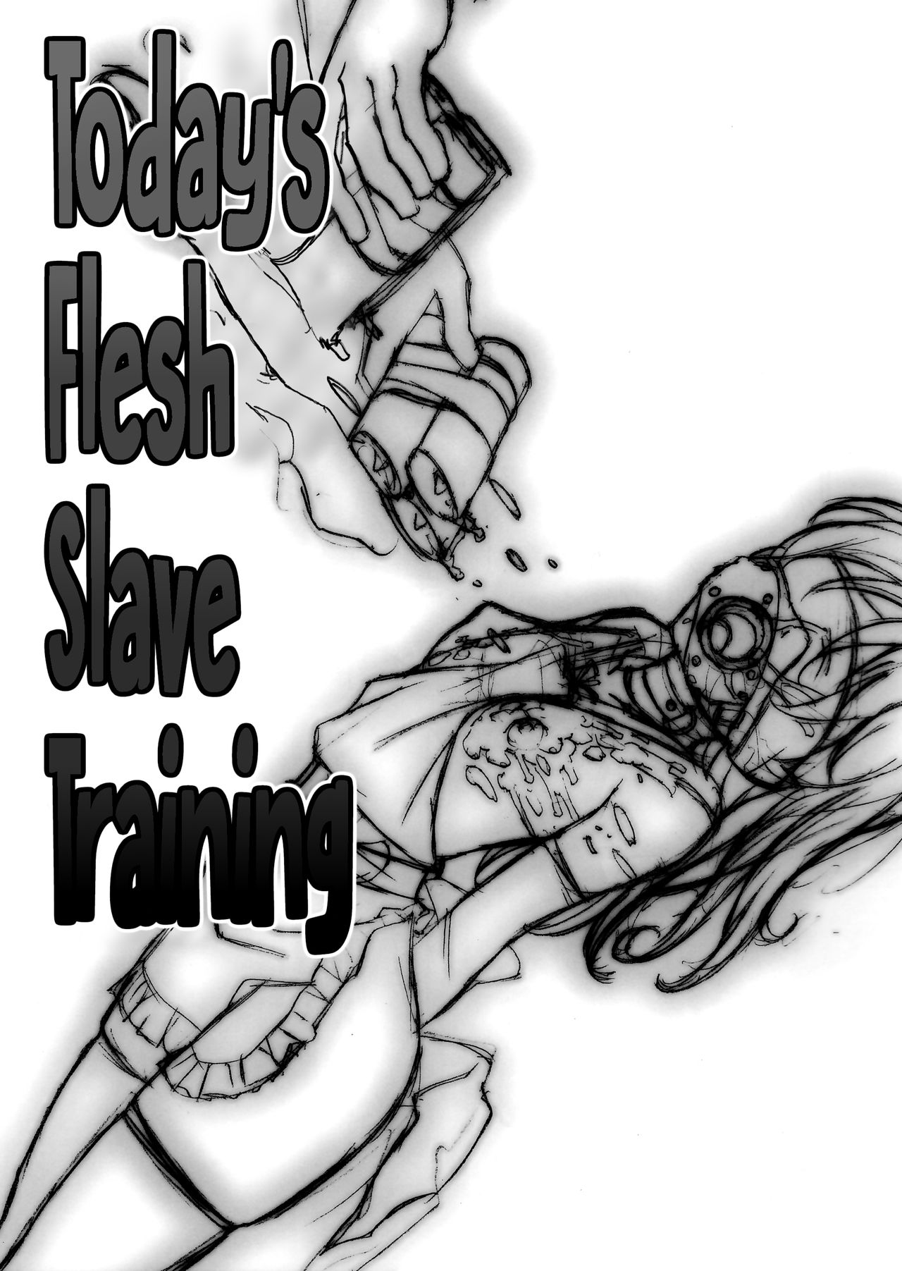 Honjitsu no Nikudorei Choukyou | Today's Flesh Slave Training page 2 full