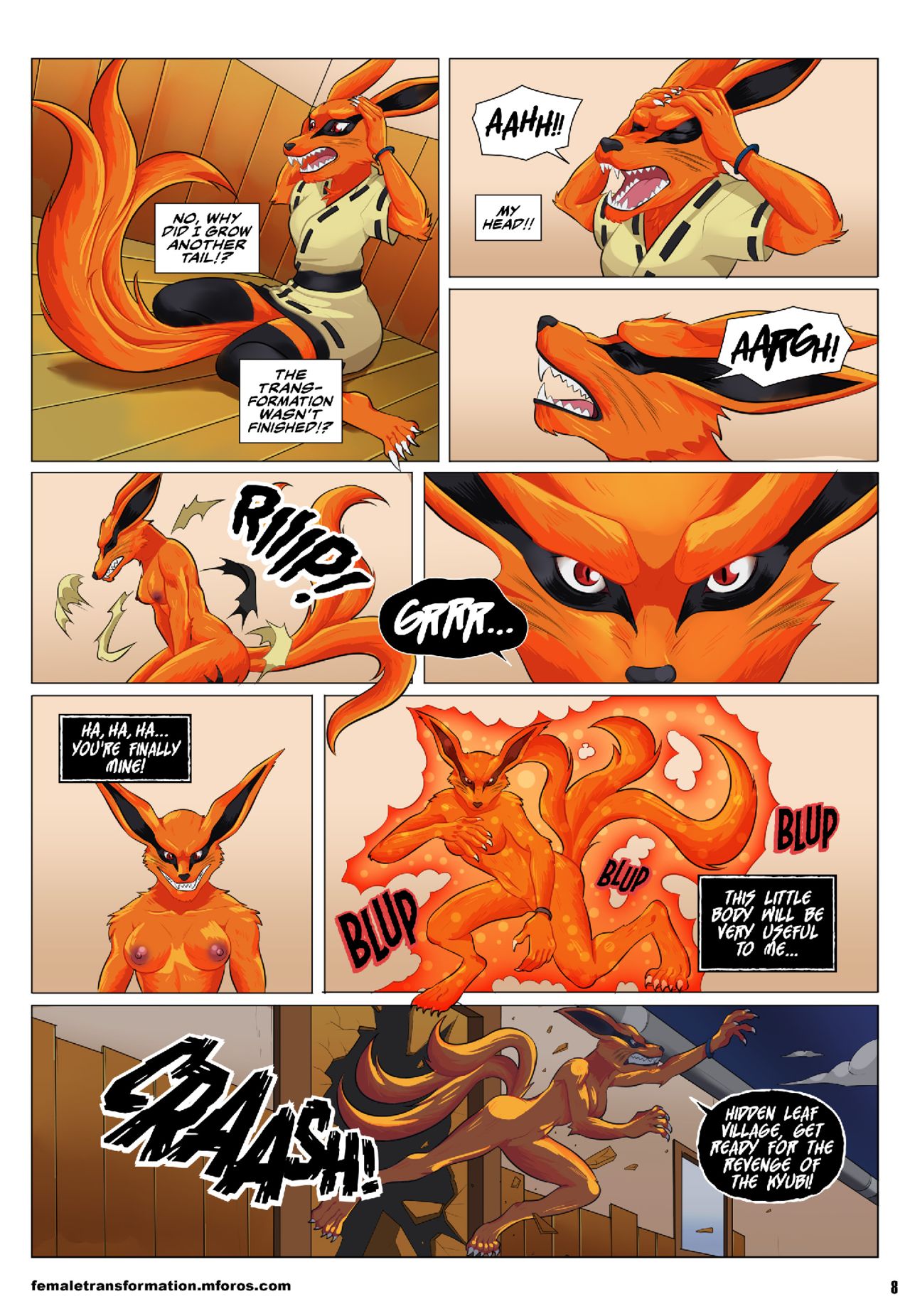 Jinchuriki Kushina #1 page 10 full