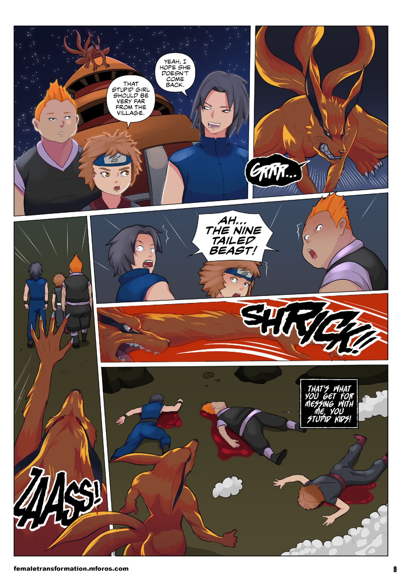 Jinchuriki Kushina #1 page 11 full