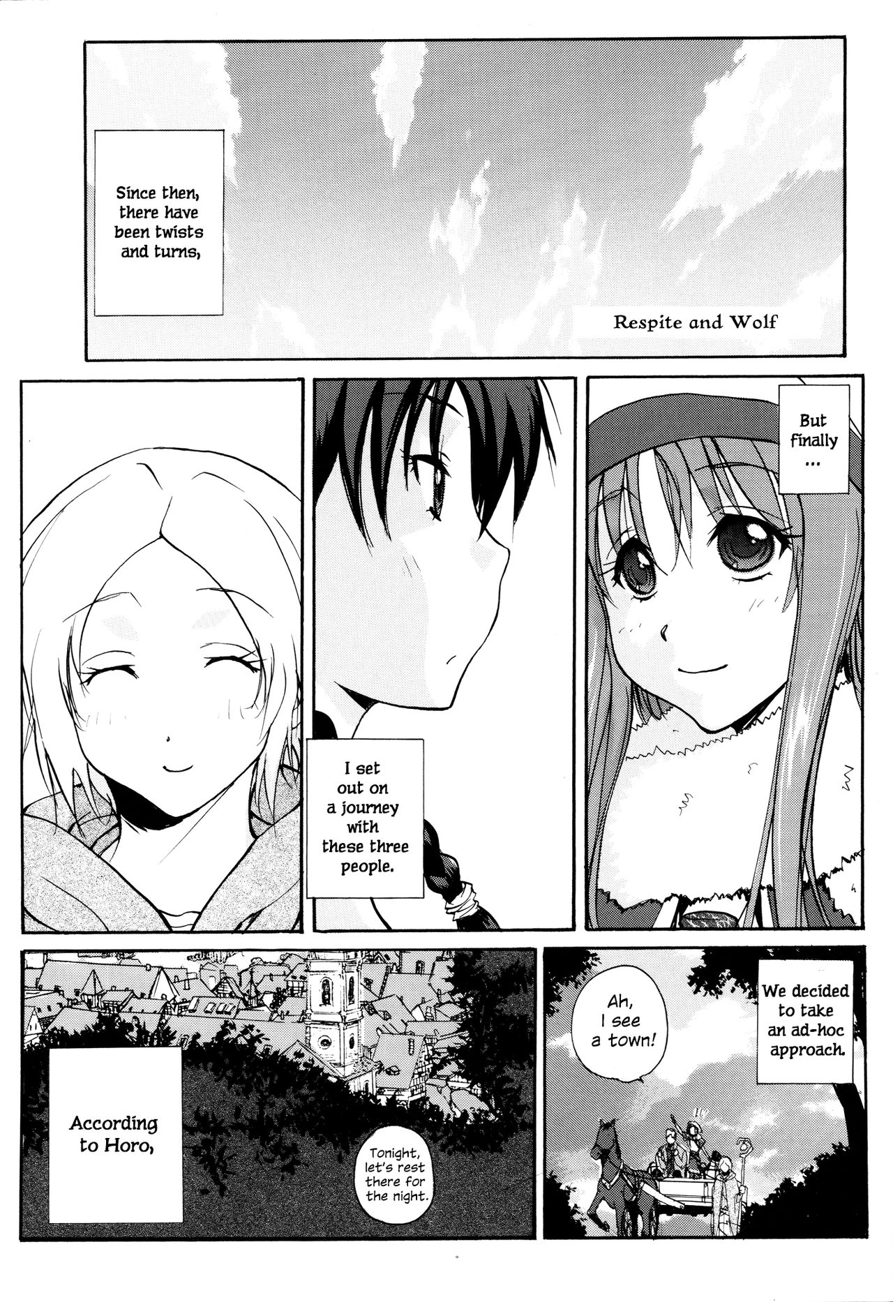Ookami to Osage to Kohitsuji | The Wolf, Pigtails and The Lamb page 3 full