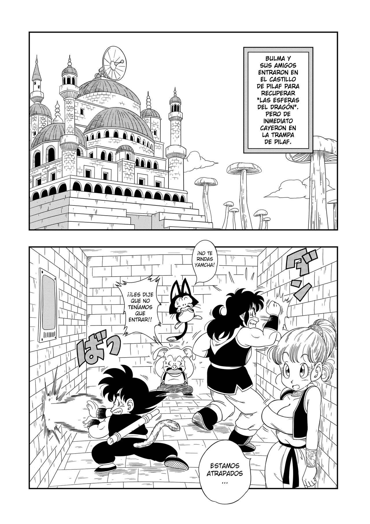 Dagon Ball - ¡El castigo en el castillo de Pilaf! page 2 full