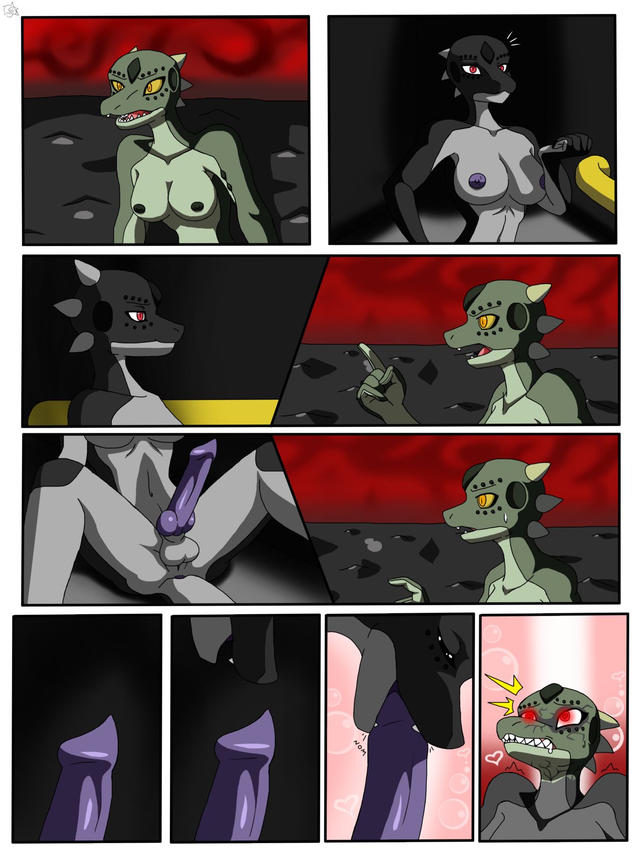 Whispers in the Depths by Black_Delphox page 10 full