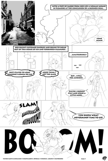 [GrandMasterFDC] Victor Faust / Ophelia / Goldie Comic cover