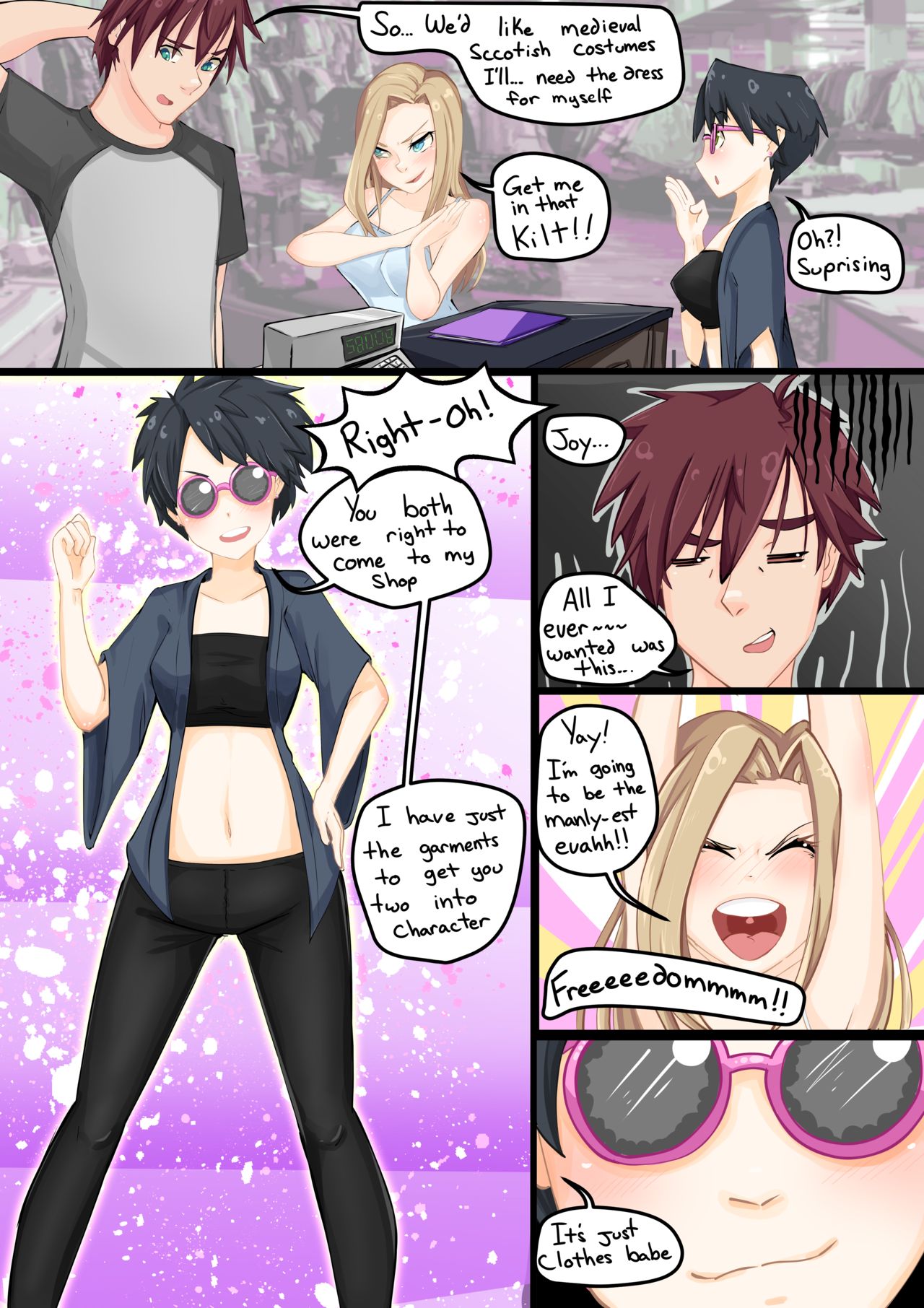 Back in Plaid page 4 full