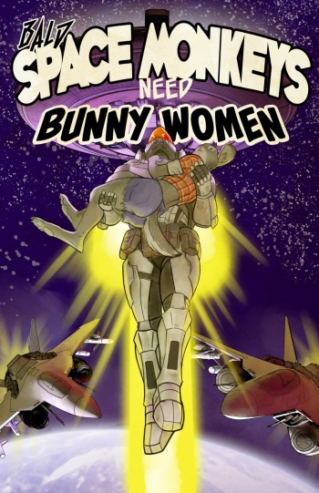 [Hattonslayden] Bald Space Monkeys Need Bunny Women [Censored] cover