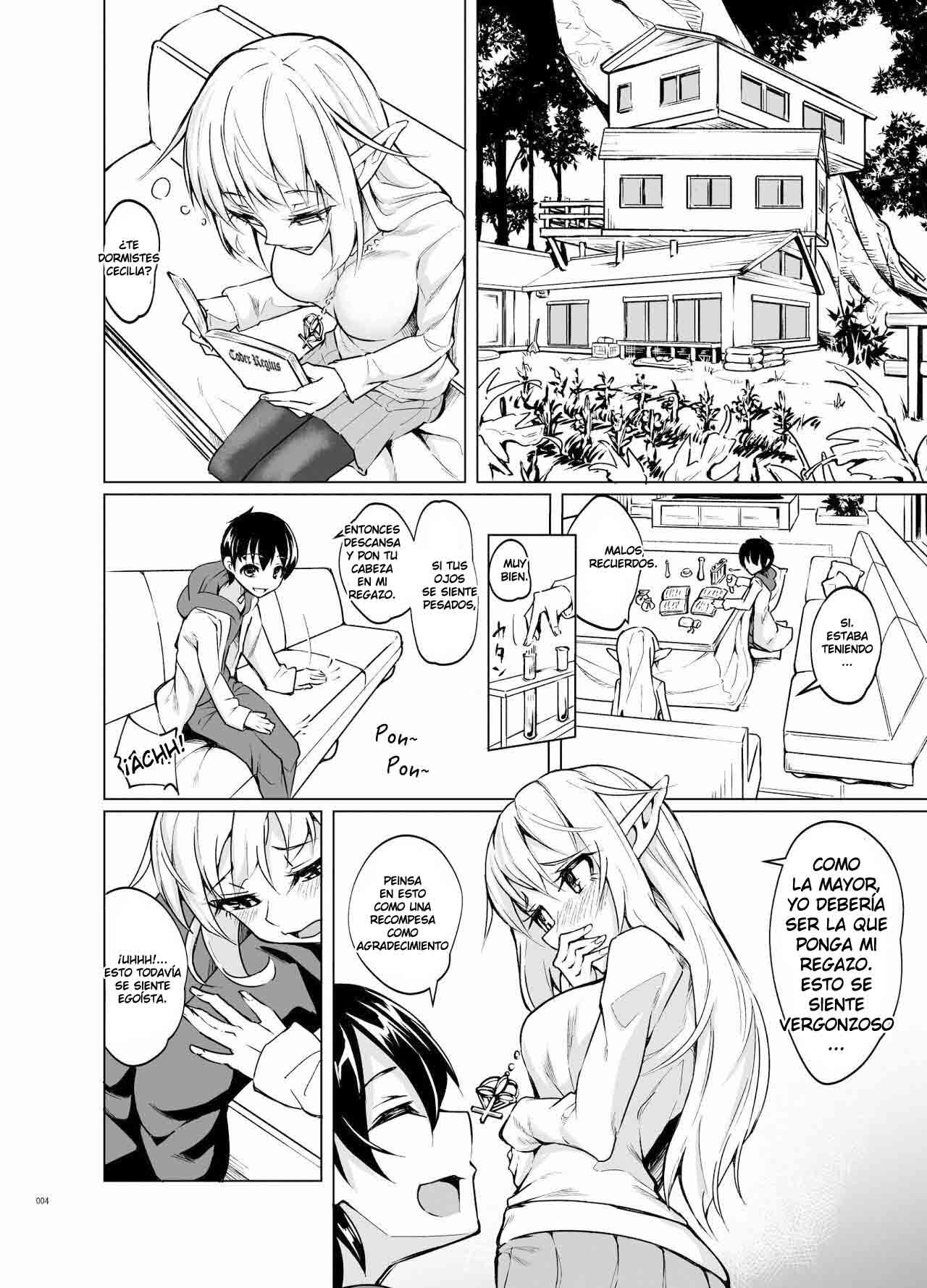 Toaru Elf o Hikitorimashite Shunmin no Hi | Taking Care of a Certain Elf ~A Day of Spring's Slumber~ page 3 full