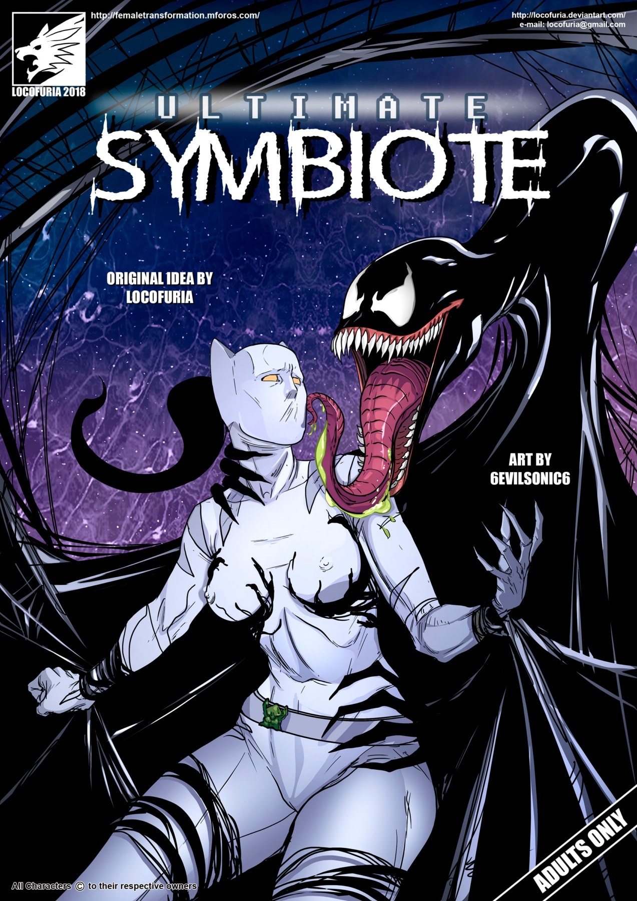 Locofuria - Ultimate Symbiote page 1 full