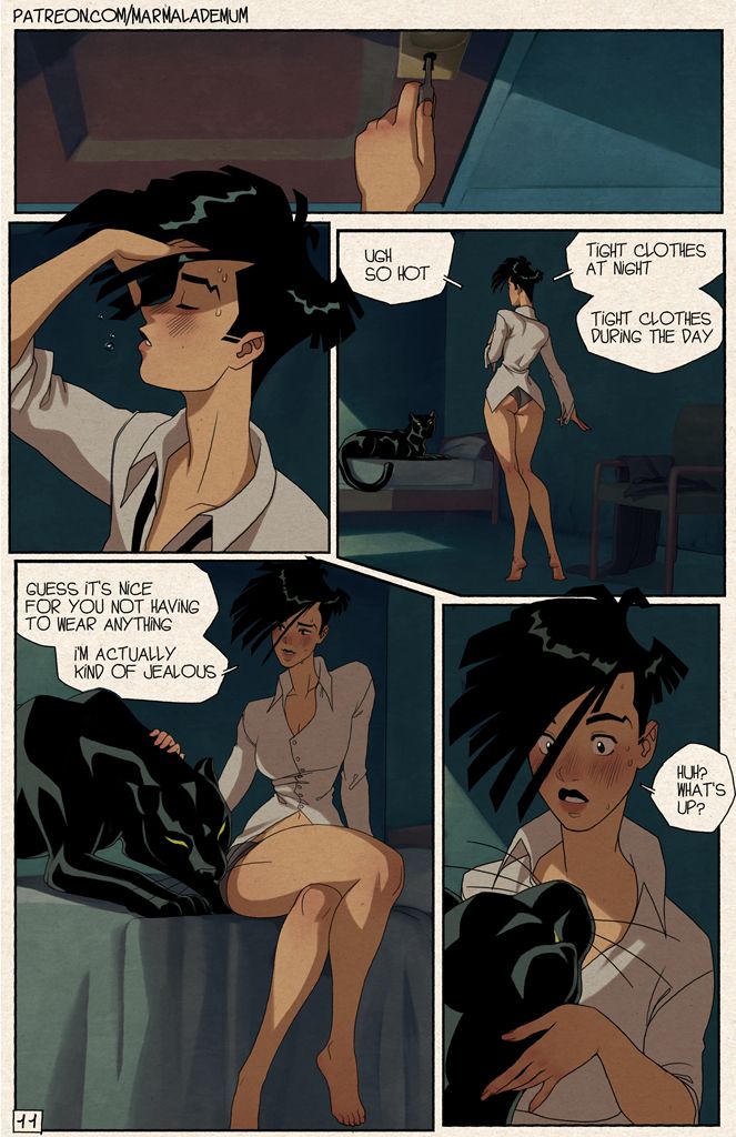 Cybersix - Feline Fascination page 12 full