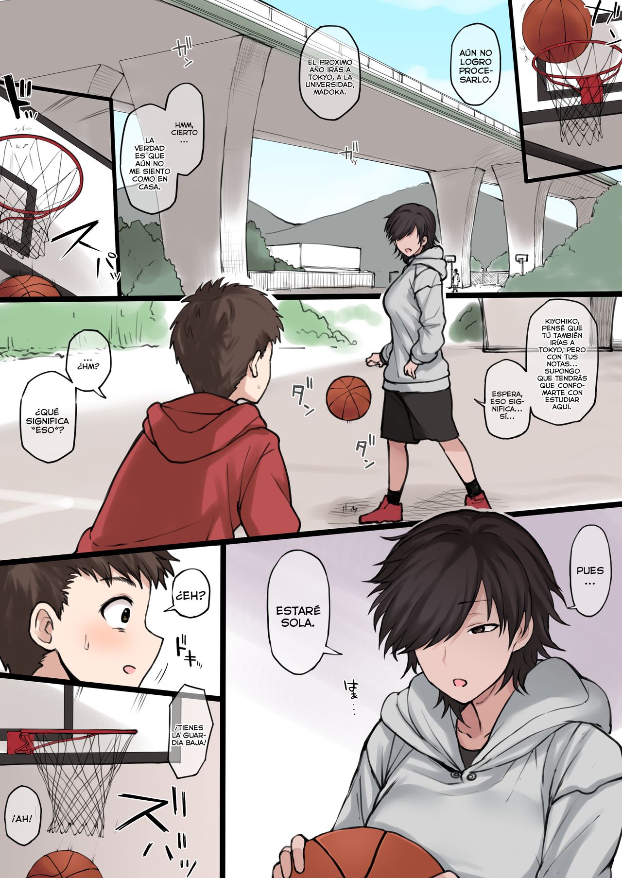 Una perspectiva NTR de una foto subida a Twitter sobre una chica deportiva Alta y Tomboy page 3 full