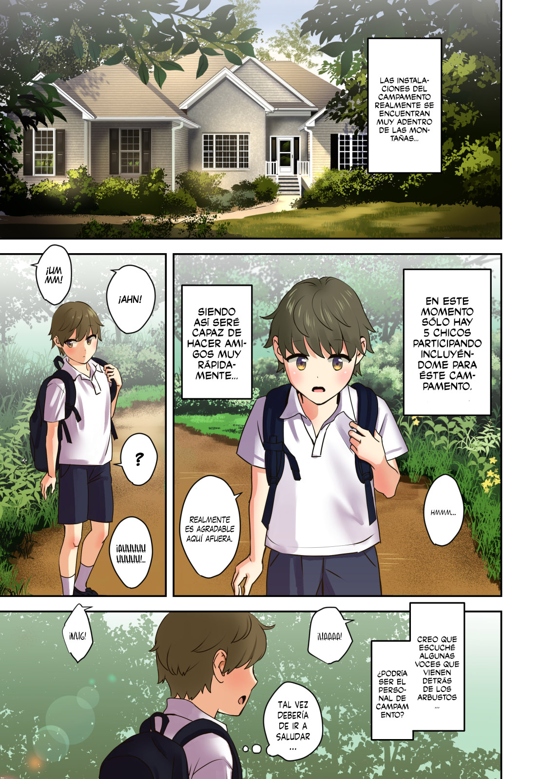 Ecchi na Onee-san to Tairyoku Zukuri Gasshuku o Suru Hanashi. | Campamento de hombria a cargo de pervertidas hermanas mayores page 5 full
