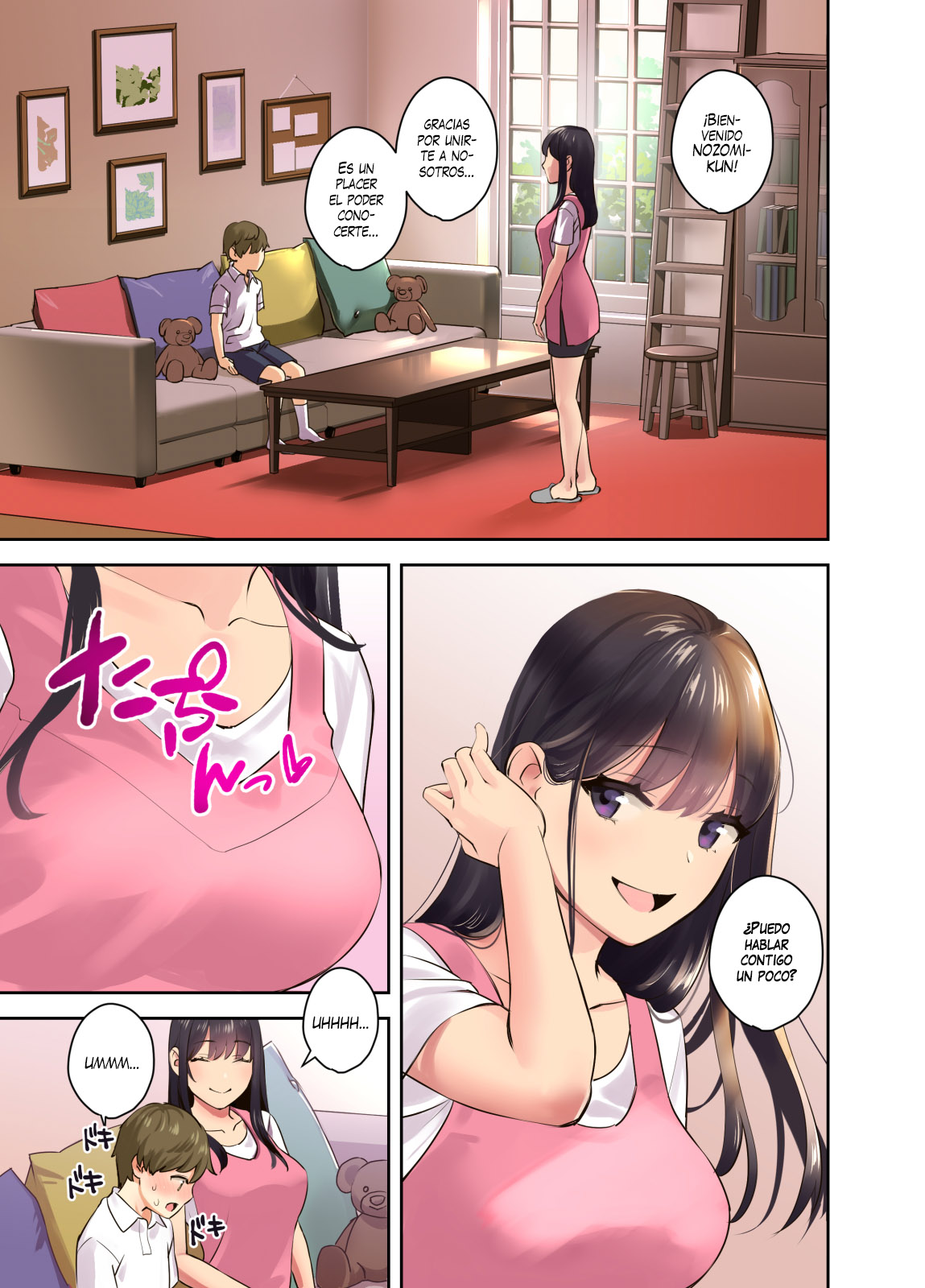 Ecchi na Onee-san to Tairyoku Zukuri Gasshuku o Suru Hanashi. | Campamento de hombria a cargo de pervertidas hermanas mayores page 9 full