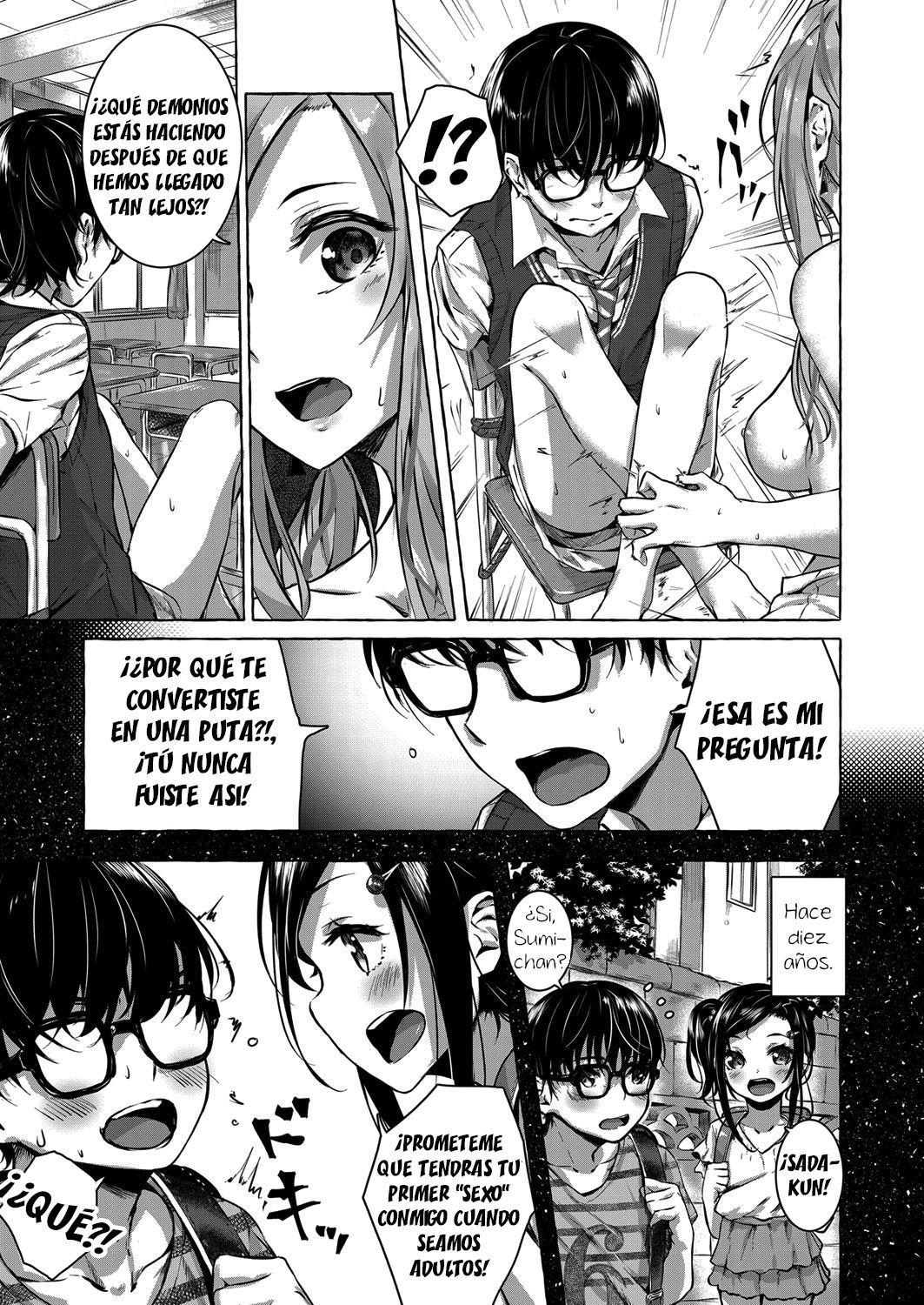 Osananajimi no Kinpatsu Gal Bitch ni Gyaku Rape de Doutei o Ubawareta Otoko page 9 full