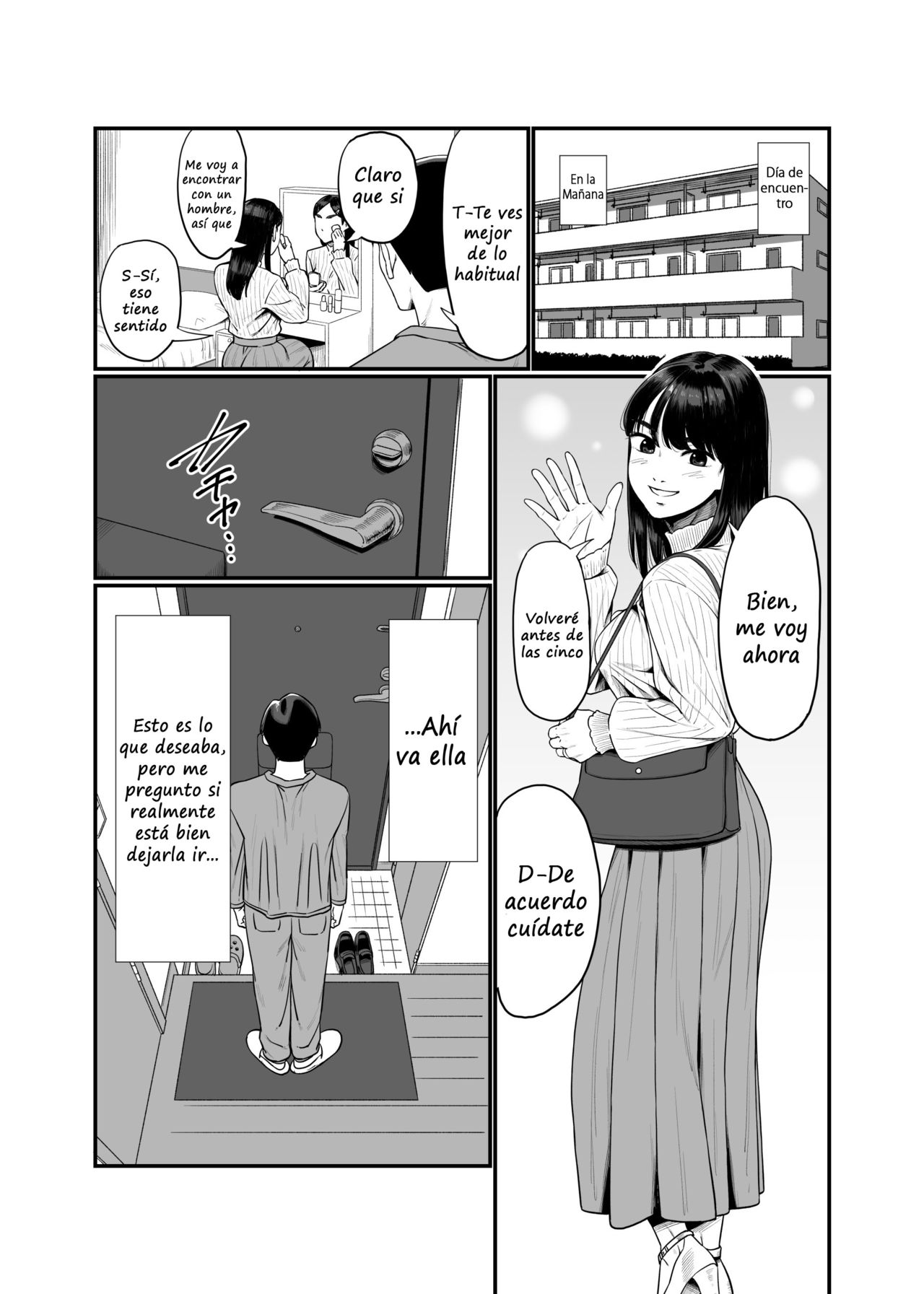 Tsuma o Dakaseru Otto-tachi | Husbands Who Let Their Wives Sleep Around page 7 full