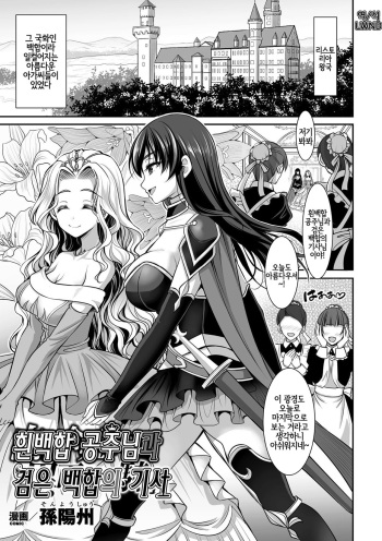 [Son Yohsyu] Shirayuri-hime to Kuroyuri no Kishi | 흰백합 공주님과 검은 백합의 기사 (2D Comic Magazine Gachi-Lez Ryoujoku de Kairaku Otoshi Vol. 1) [Korean] [LWND] [Digital] cover