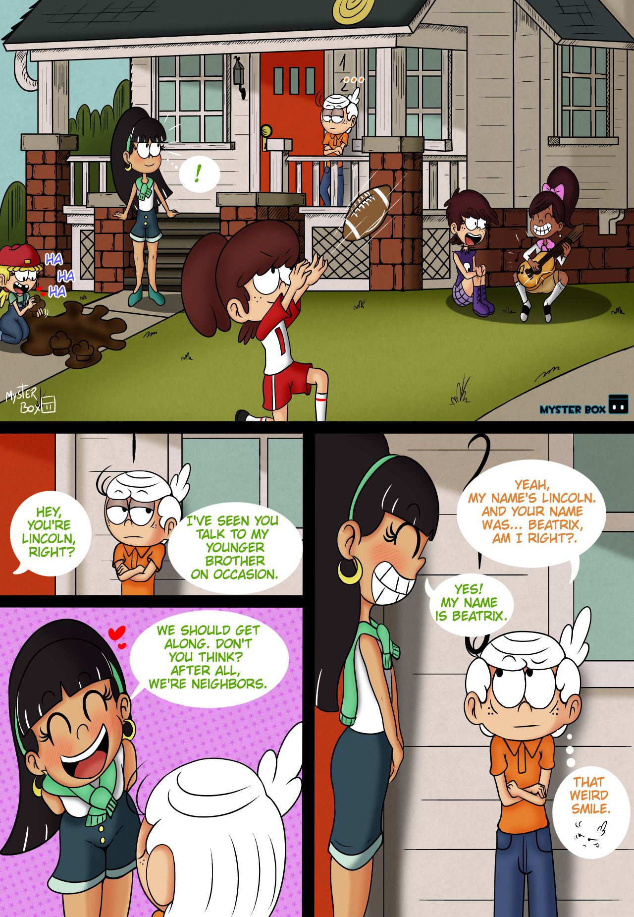 My Neighbor Lincoln Loud page 3 full