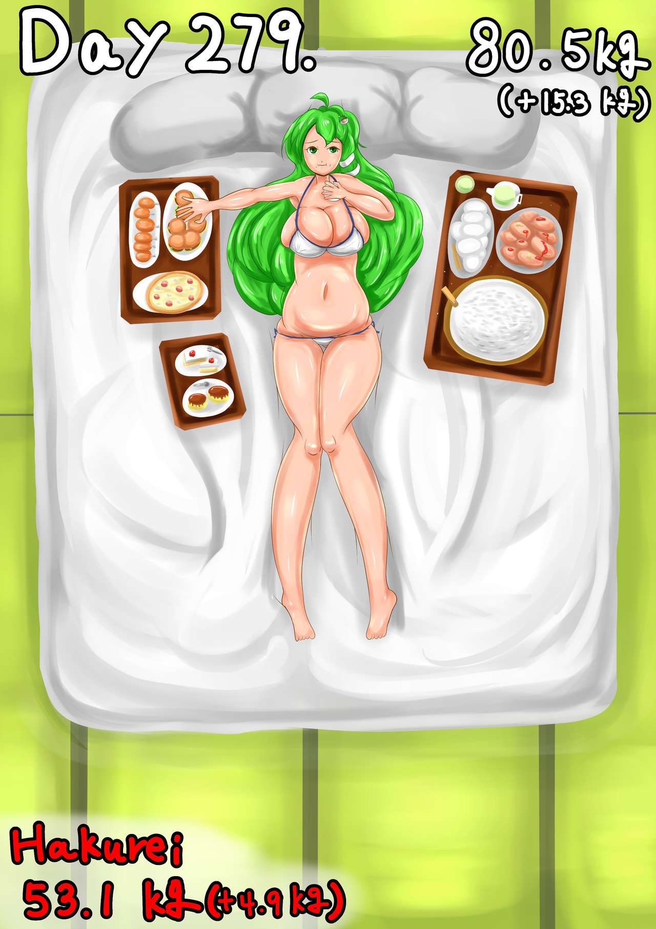 Self-feeding with Sanae. From default to lump page 4 full