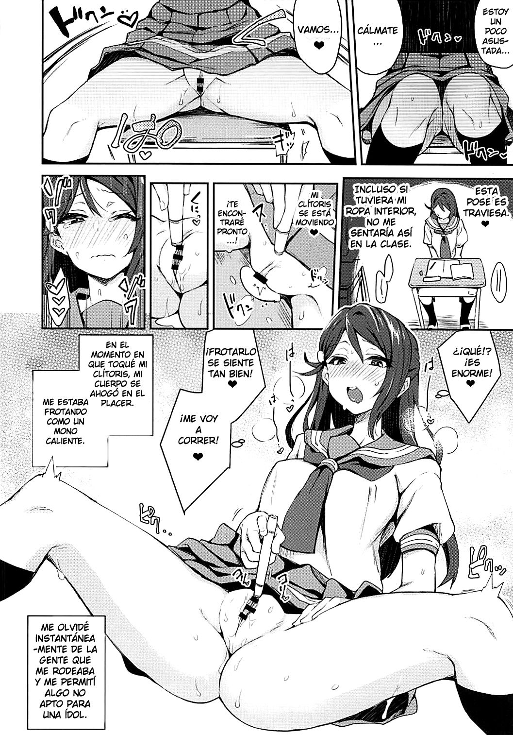 Ecchi Sketch Ro Ona Uchi. | The Lewd Girl Who Masturbates In Public page 9 full