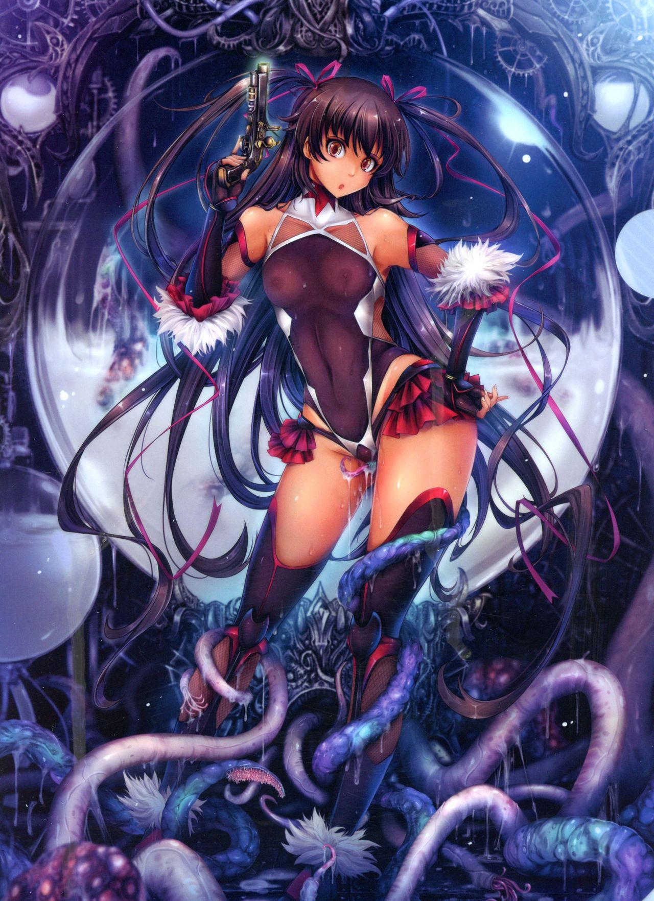TENTACLES Reisou Taimanin Yukikaze no Koukotsu | TENTACLES Slave Dress Taimanin Yukikaze's Fall to Ecstasy page 3 full
