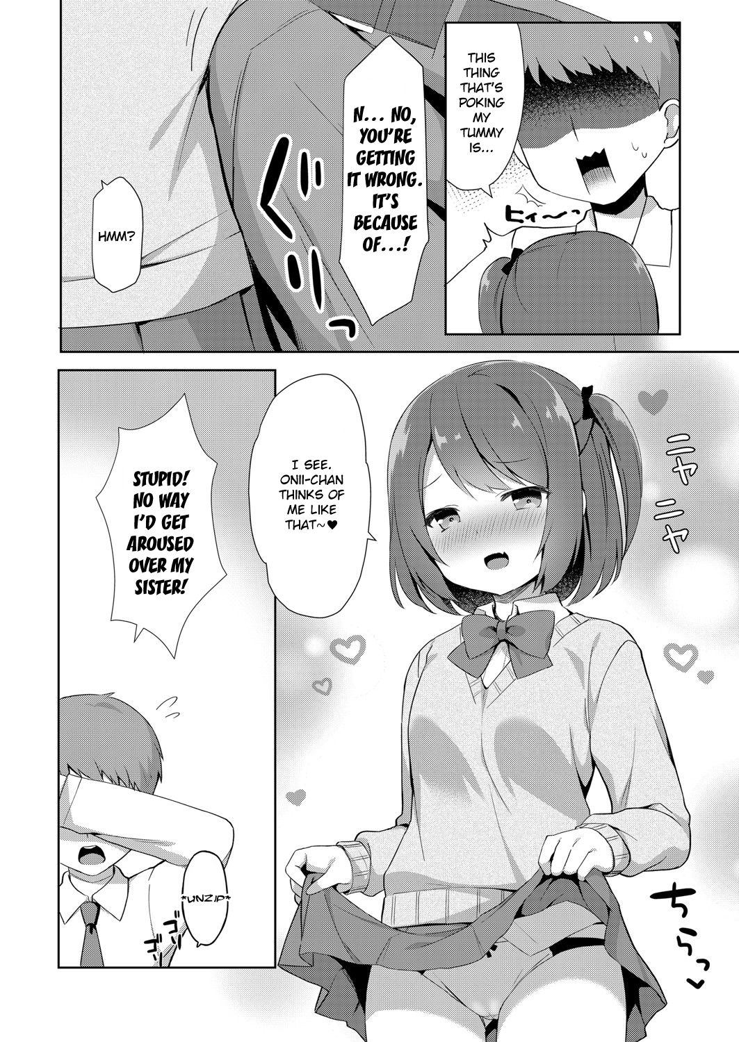 Yuuwaku Imouto #1 Onii-chan-chi ni Otomari | Little Sister Temptation #1 Staying at Onii-chan's apartment page 4 full