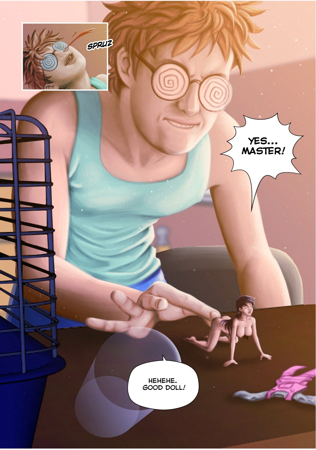 Mercurius Comixxx  The Senshi Dolls #4 - Caretaking page 11 full