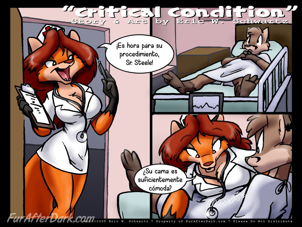 Hospital Furry Porn - Critical Condition - Page 1 - Comic Porn XXX