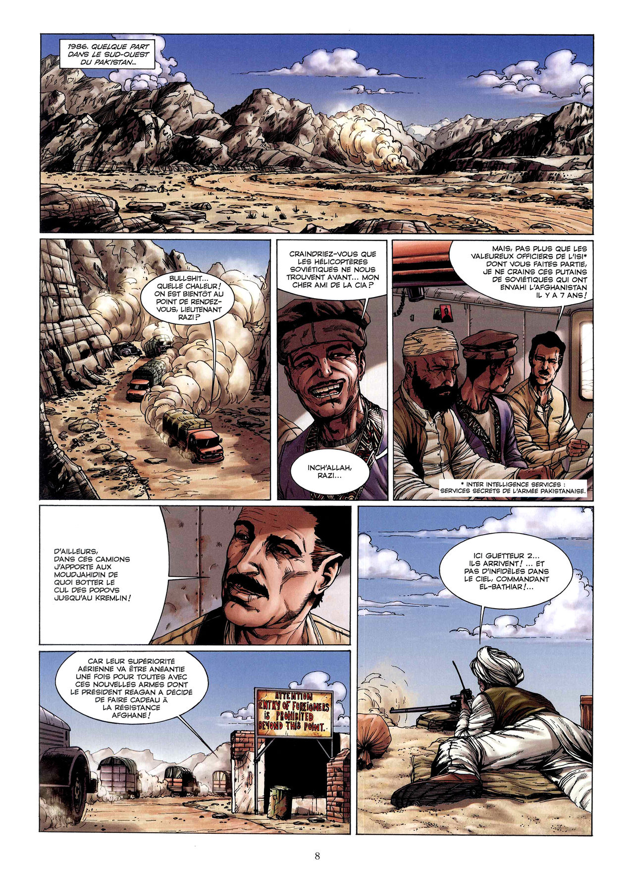 S.A.S. - T02 - Le Sabre de Bin-Laden page 10 full