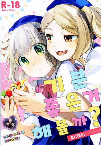 (C91) [Hoshi ni Kaeru (Tarazoo)] Kimochi Ii Koto Shiyokka? | 기분좋은거 해볼까?  (Yama no Susume) [Korean] [팀☆데레마스] cover