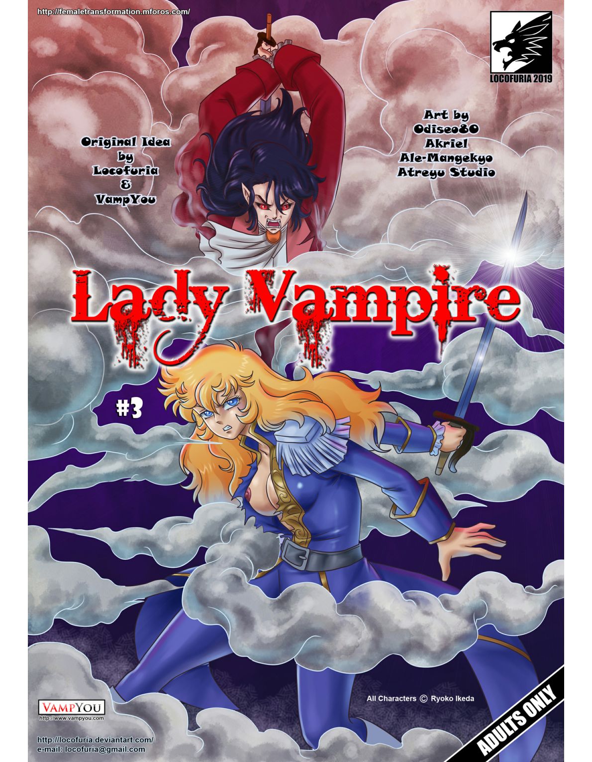 Locofuria - Lady Vampire 3 page 1 full