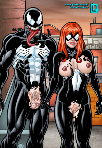 Mary Jane and Eddie Brock cover