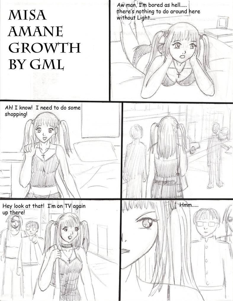Misa Amane Growth 1 & 2 page 1 full