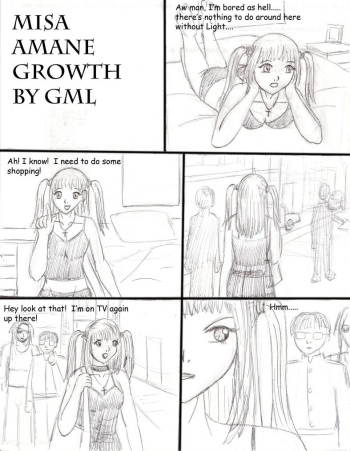[GrandMasterLucilious] Misa Amane Growth 1 & 2 cover