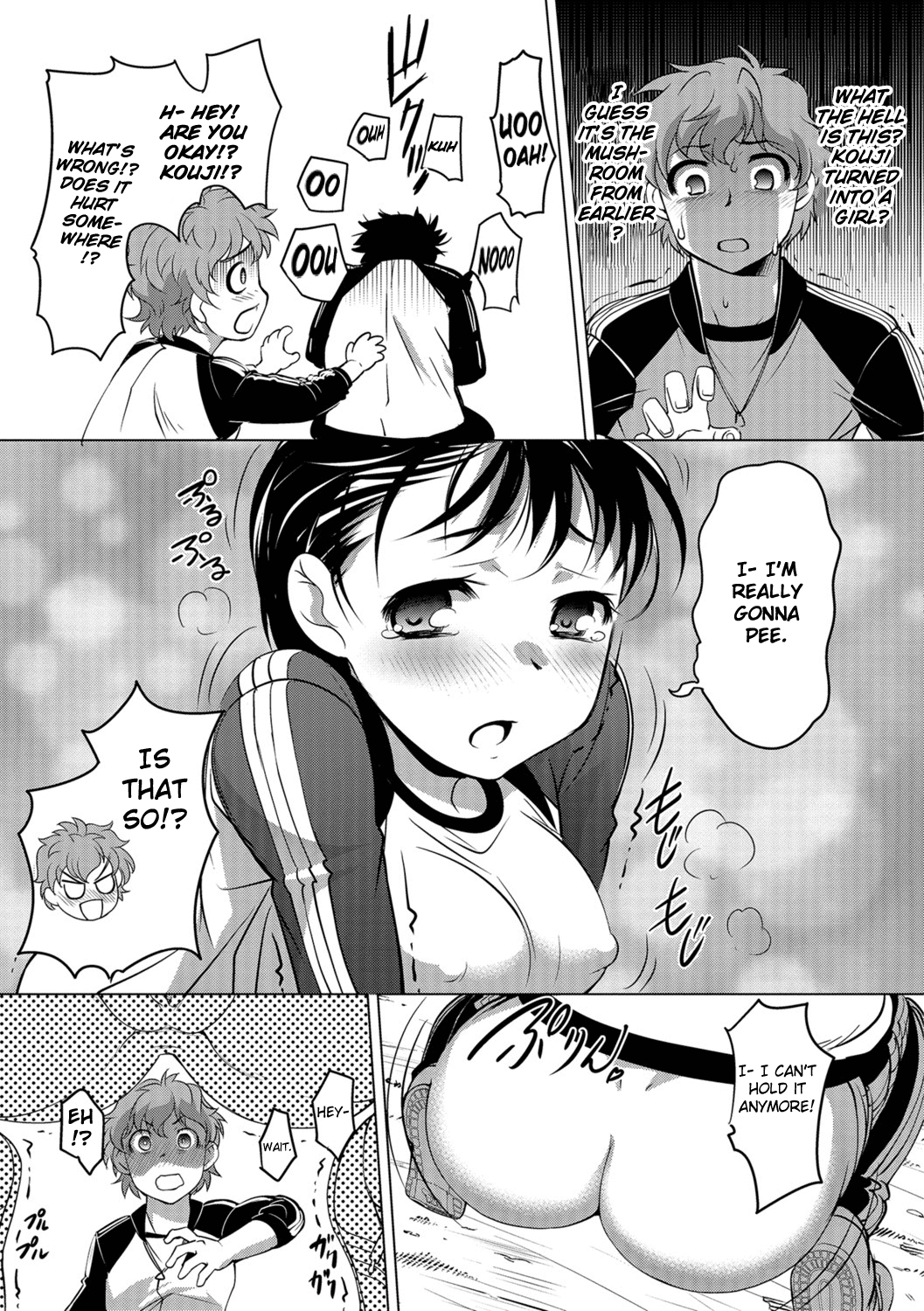 Kinoko de Pon -Nyotaika Rinkan Gakkou- POOF with A Mushroom –Turned Into A Girl In An Outdoor School- page 7 full